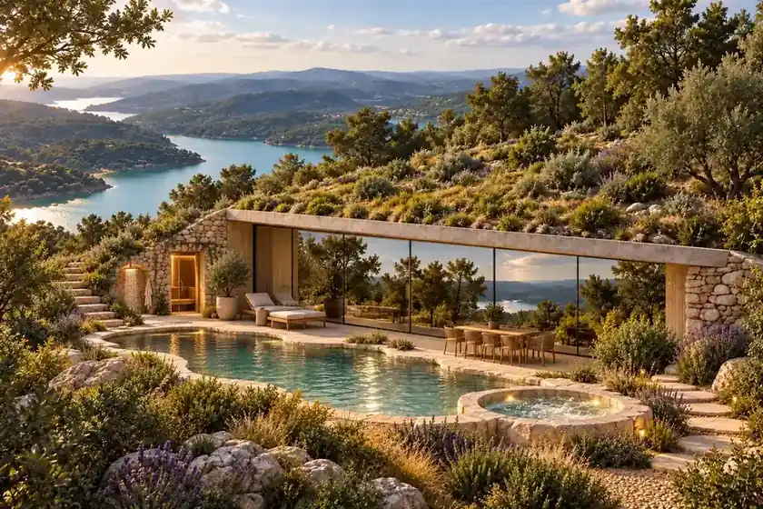 AMORIA Glass Cave House